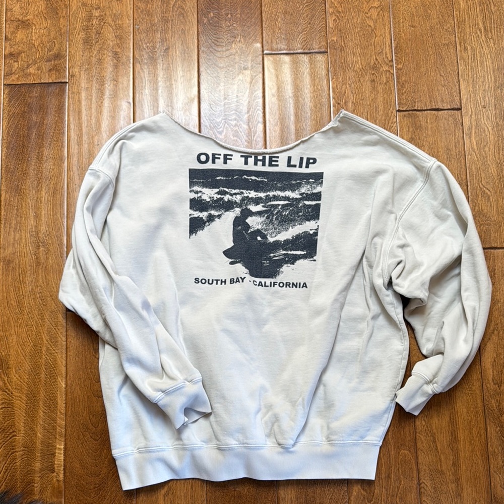 Off the Lip Graphic Sweatshirt